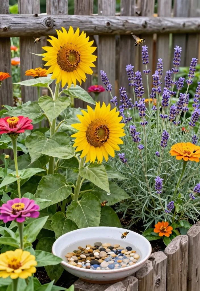 14 1 Acre Backyard Ideas That Maximize Every Inch - 11. Grow a Pollinator Garden 1