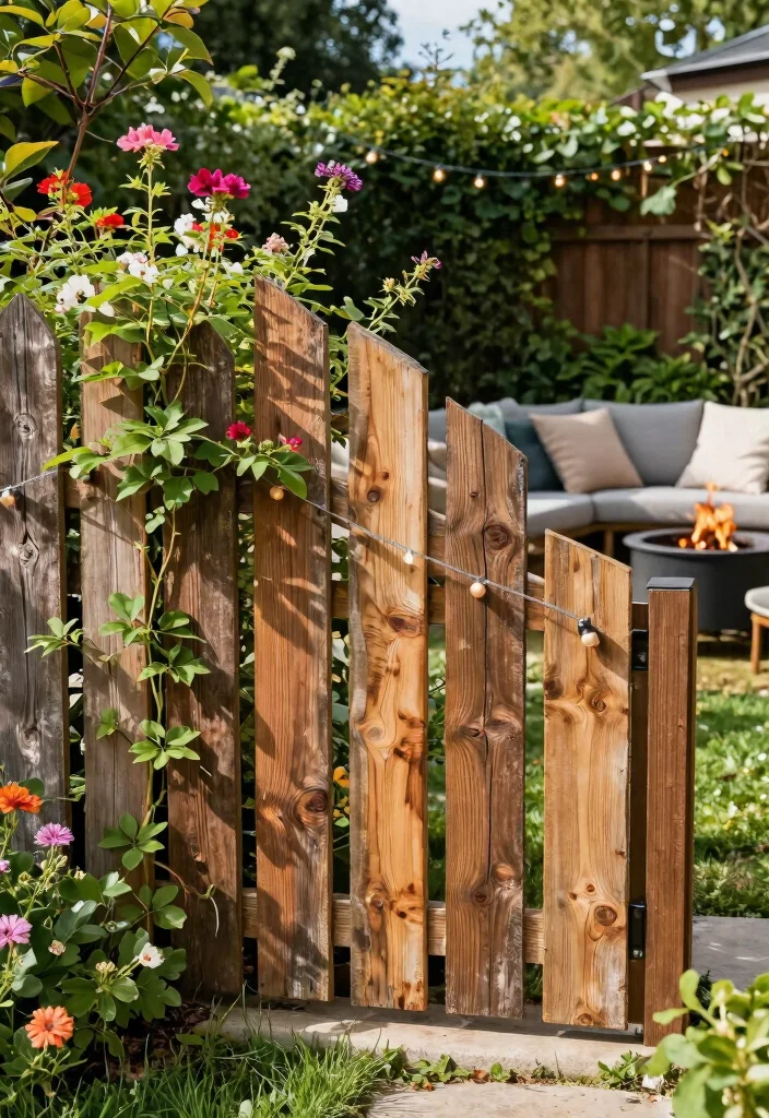 14 Affordable Fence Ideas That Look Expensive 1 14 Affordable Fence Ideas That Look Expensive - 1. Reclaimed Wood Fencing 1