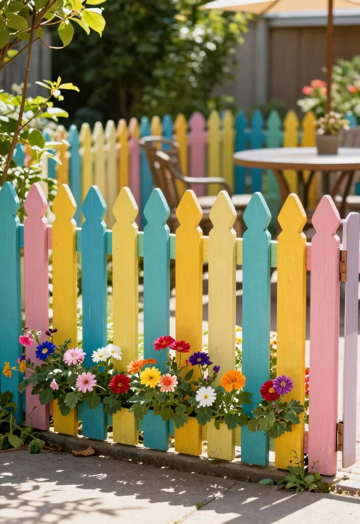 14 Affordable Fence Ideas That Look Expensive 42 14 Affordable Fence Ideas That Look Expensive - 12. Picket Fencing with a Twist 1