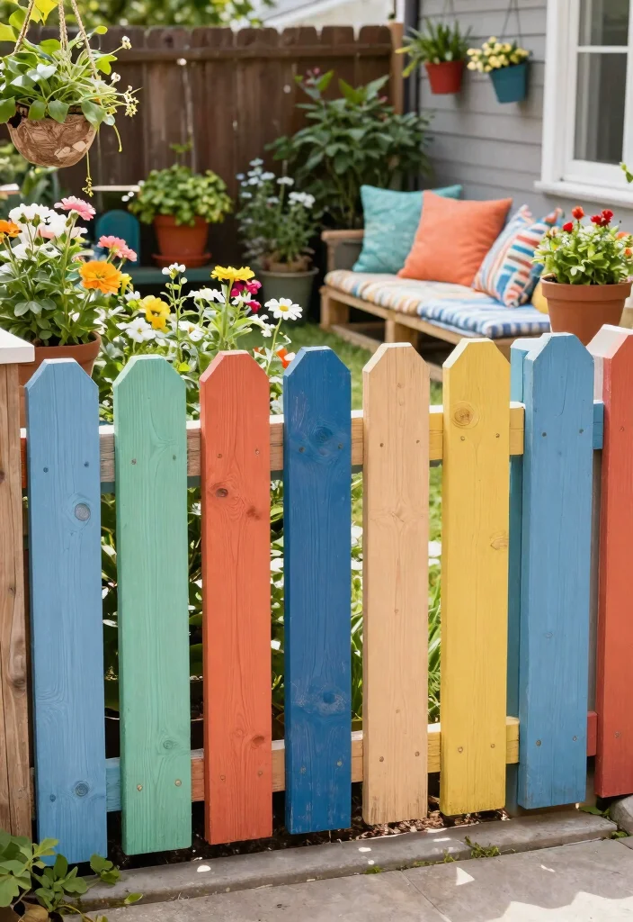 14 Affordable Fence Ideas That Look Expensive 3 14 Affordable Fence Ideas That Look Expensive - 3. Pallet Fencing 1