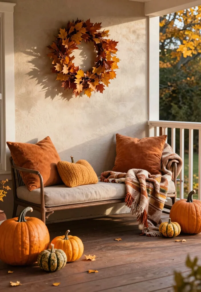 14 Back Deck Decorating Ideas That Feel Cozy & Inviting - 13. Seasonal Decor Updates 1