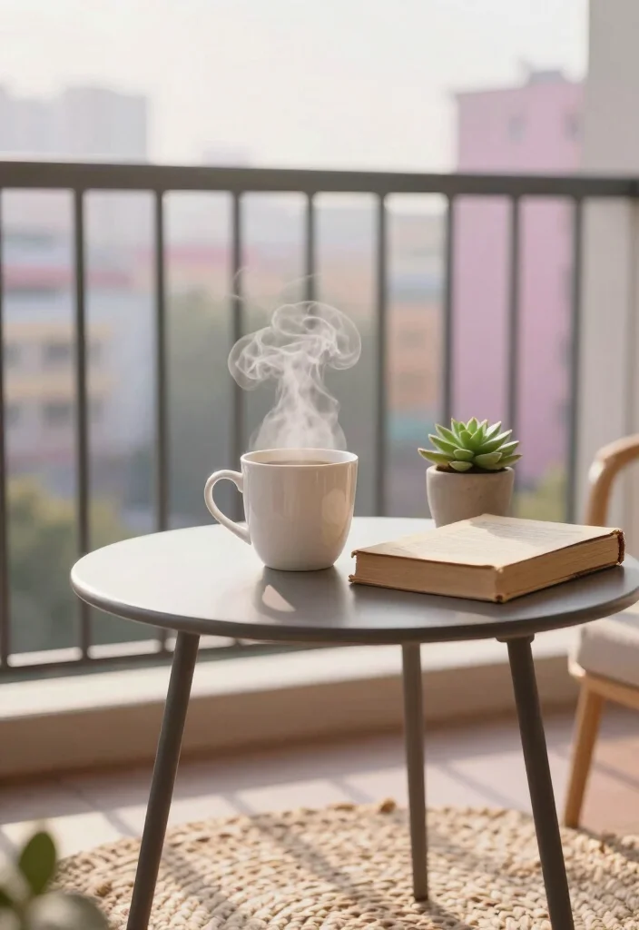 14 Balcony Photoshoot Ideas With Stunning Natural Light - 1. Morning Coffee Bliss 1