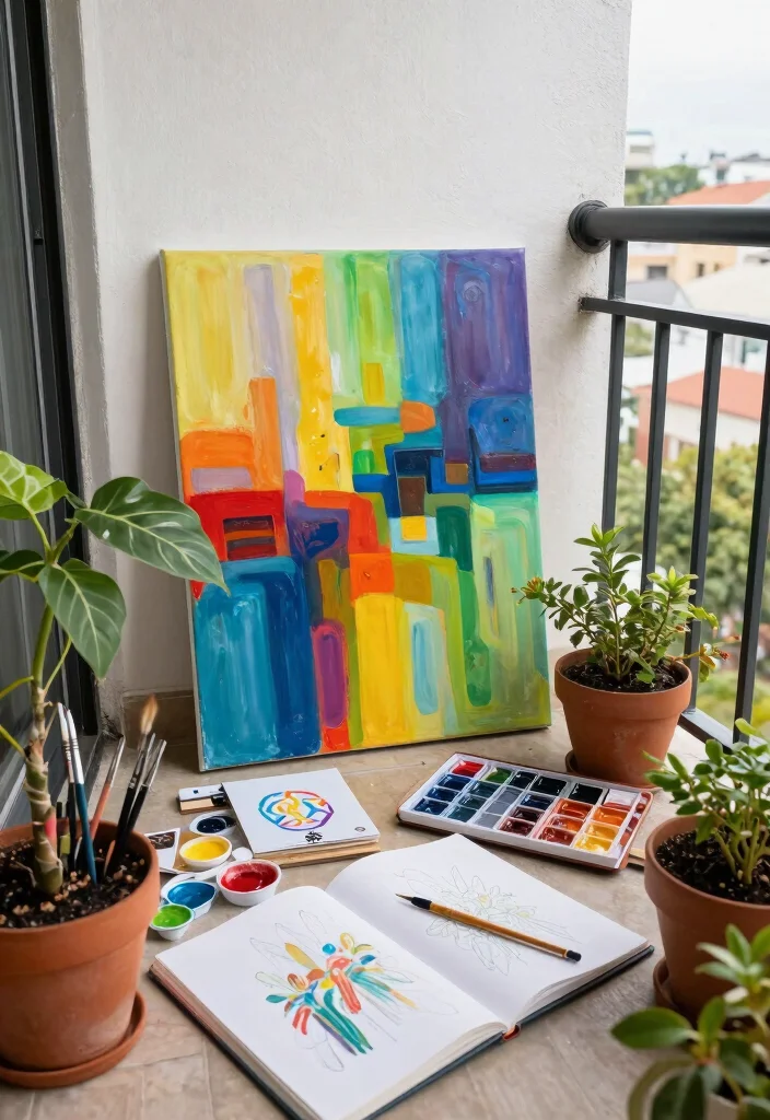 14 Balcony Photoshoot Ideas With Stunning Natural Light - 12. Artistic Expression 1