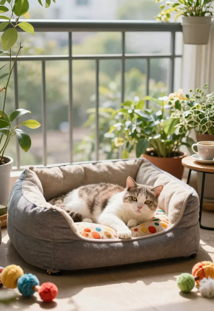14 Balcony Photoshoot Ideas With Stunning Natural Light - 9. Pet-Friendly Spaces 1