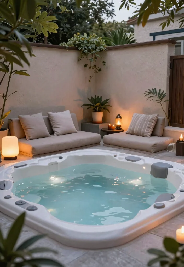 15 Backyard Spa Ideas Hot Tubs That Feel Luxurious - 13. Spa-Like Serenity 1