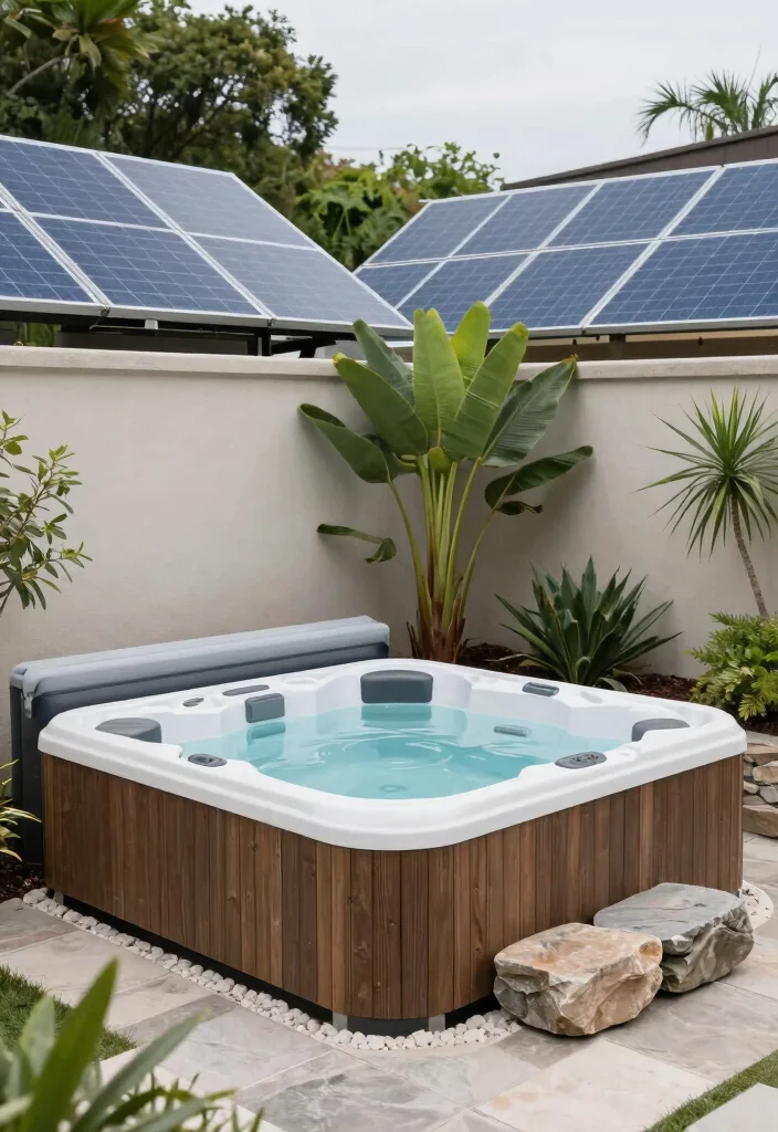 15 Backyard Spa Ideas Hot Tubs That Feel Luxurious - 3. The Eco-Friendly Hot Tub 1