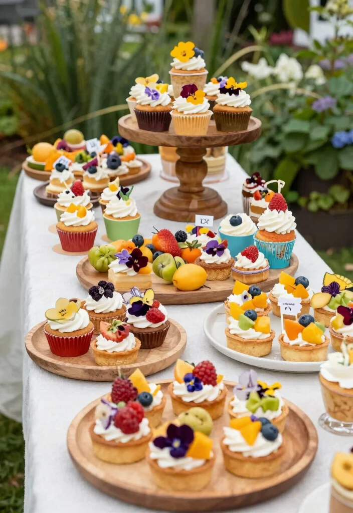 15 Engagement Party Ideas Backyard Hosts Will Love 41 15 Engagement Party Ideas Backyard Hosts Will Love - 11. Themed Dessert Table 1