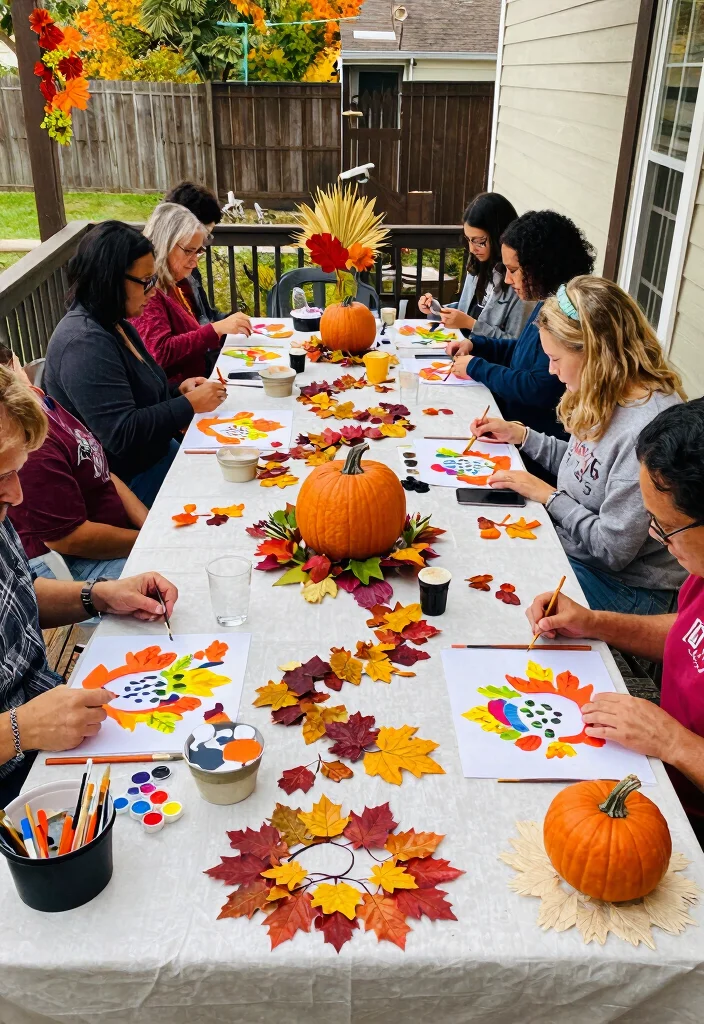 15 Fall Patio Decorating Ideas That Capture Autumn Vibes 62 15 Fall Patio Decorating Ideas That Capture Autumn Vibes - 12. DIY Fall Craft Corner 1