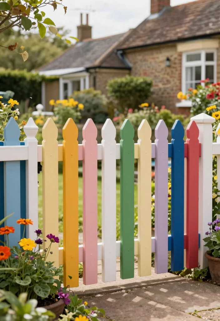 15 Front Garden Fence Ideas UK Homes Will Love 42 15 Front Garden Fence Ideas UK Homes Will Love - 12. Composite Picket Fence 1