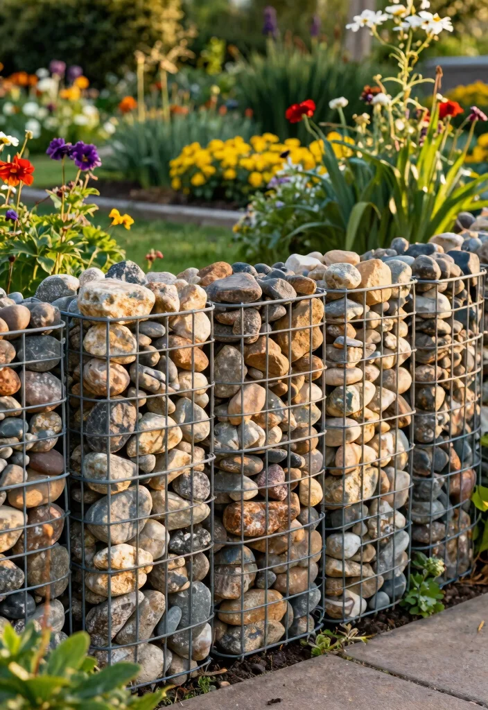 15 Front Garden Fence Ideas UK Homes Will Love 53 15 Front Garden Fence Ideas UK Homes Will Love - 13. Gabion Fencing 1