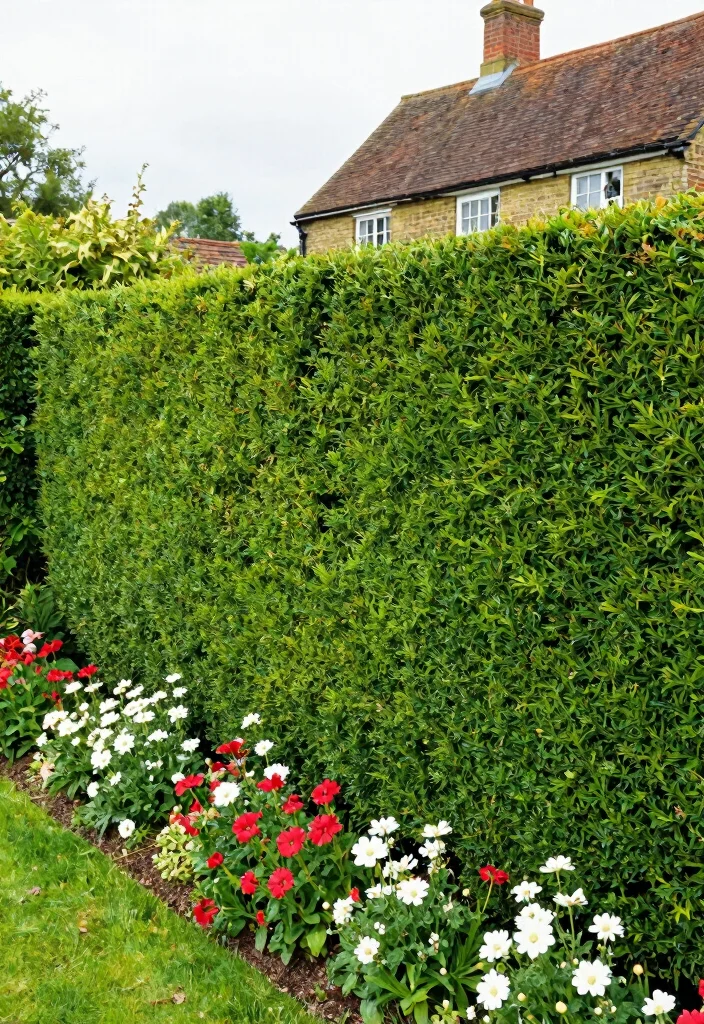 15 Front Garden Fence Ideas UK Homes Will Love 54 15 Front Garden Fence Ideas UK Homes Will Love - 14. Living Hedge Fence 1