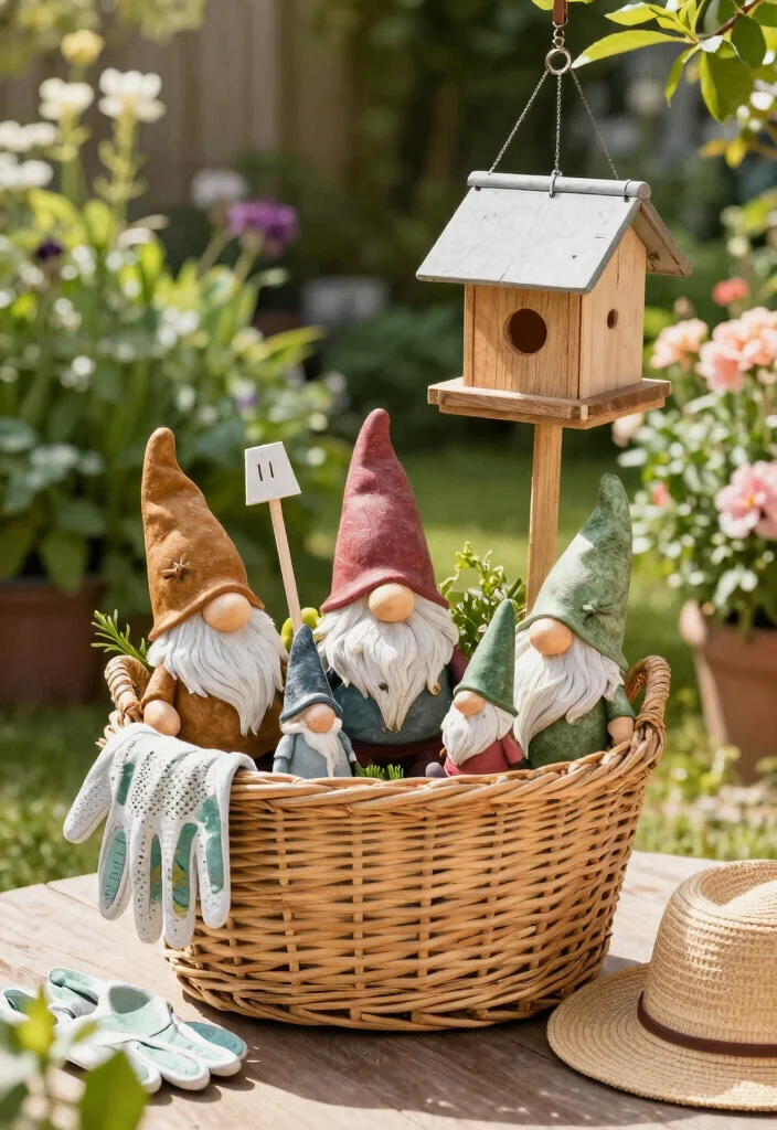 15 Gardening Basket Ideas Gift Lovers Will Adore - 8. Garden-Themed Gift Basket 1