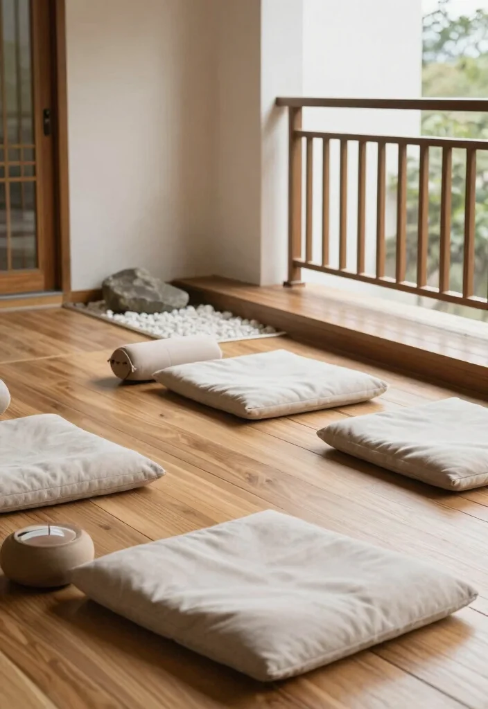 15 Wood Balcony Ideas That Feel Warm & Modern - 10. Contemporary Zen Retreat 1