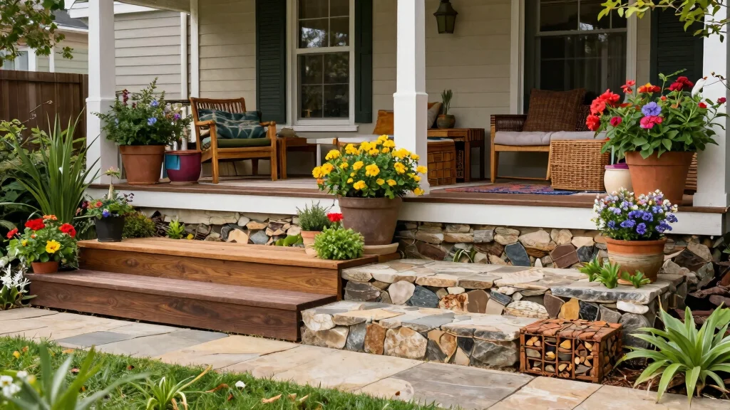 16 Front Porch Steps Ideas That Boost Curb Appeal