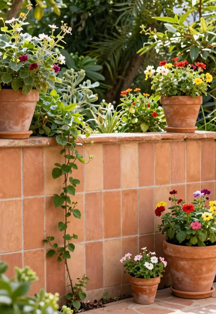 16 Garden Fence 2026 Trending Ideas That Blend Beauty & Privacy - 11. Terracotta Wall Fences 1