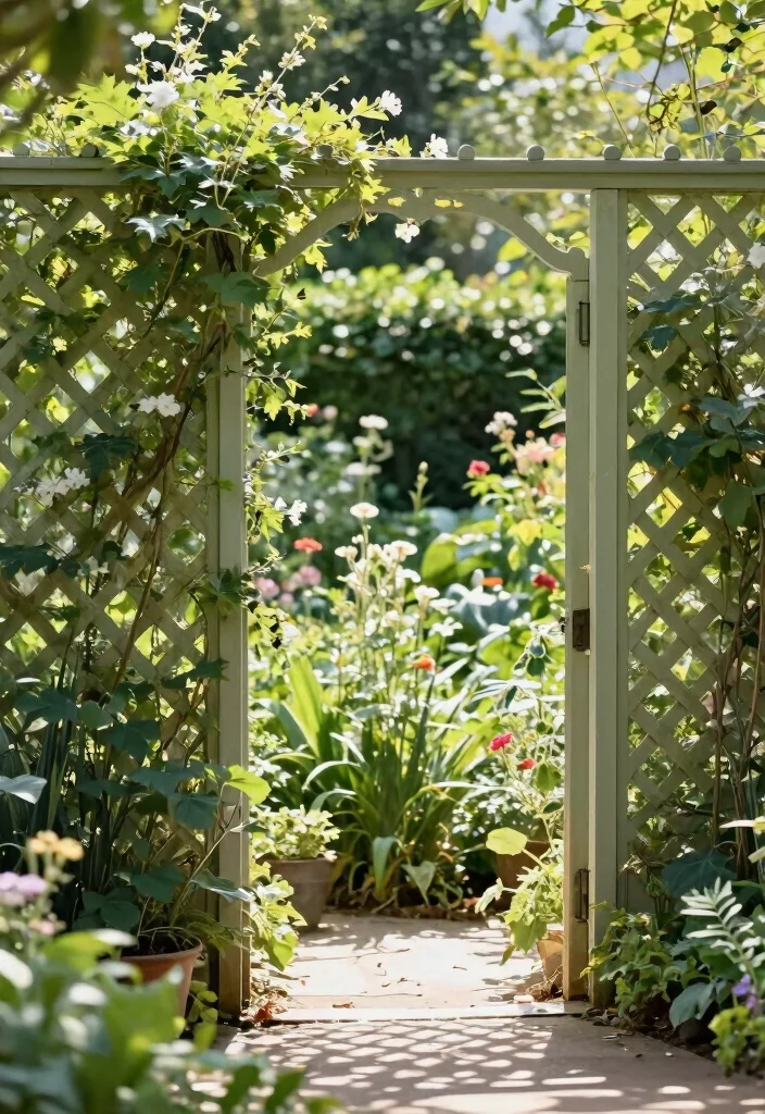 16 Garden Fence 2026 Trending Ideas That Blend Beauty & Privacy - 13. Lattice Fences 1