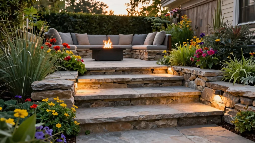 16 Patio Steps Ideas That Elevate Your Outdoor Design