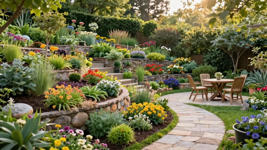 16 Sloping Backyard Ideas That Turn Hills Into Highlights