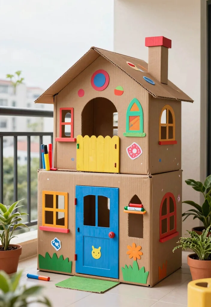 16 Toca Boca Balcony Ideas Fans Will Obsess Over - 5. DIY Toca Boca Playhouse 1