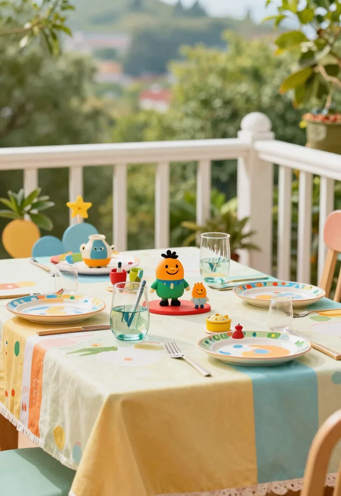16 Toca Boca Balcony Ideas Fans Will Obsess Over - 7. Themed Toca Boca Dining Area 1