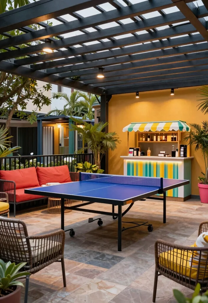 17 Enclosed Pergola Ideas for Year Round Comfort 44 17 Enclosed Pergola Ideas for Year Round Comfort - 14. Sports and Recreation Hub 1