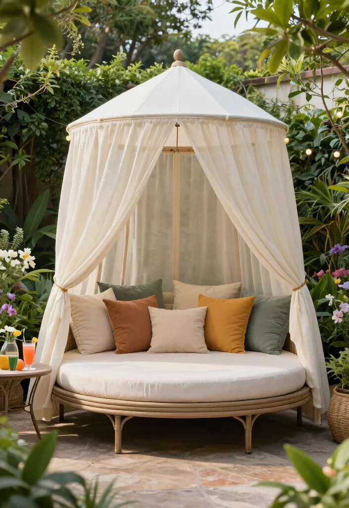 18 Backyard Pool and Patio Ideas for a Resort Style Escape 41 18 Backyard Pool and Patio Ideas for a Resort Style Escape - 11. Luxurious Daybeds for Sunbathing 1