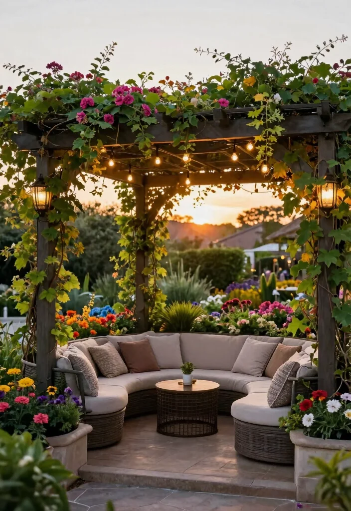 18 Backyard Pool and Patio Ideas for a Resort Style Escape 52 18 Backyard Pool and Patio Ideas for a Resort Style Escape - 12. Pergolas with Climbing Plants 1