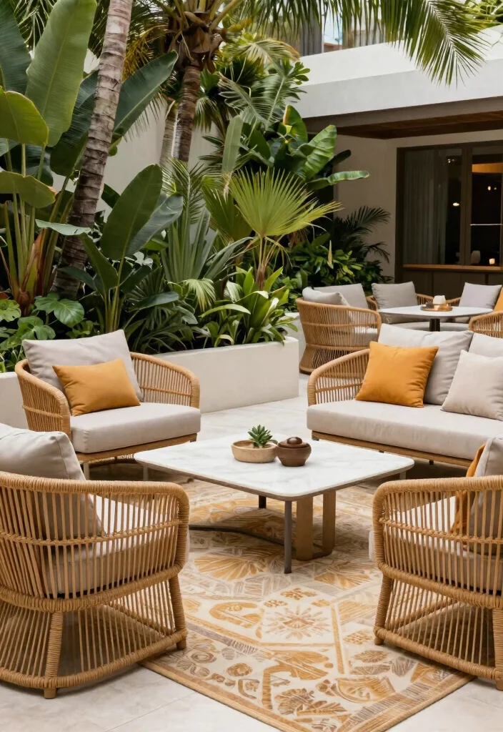 18 Backyard Pool and Patio Ideas for a Resort Style Escape 54 18 Backyard Pool and Patio Ideas for a Resort Style Escape - 14. Resort-Style Outdoor Furniture 1