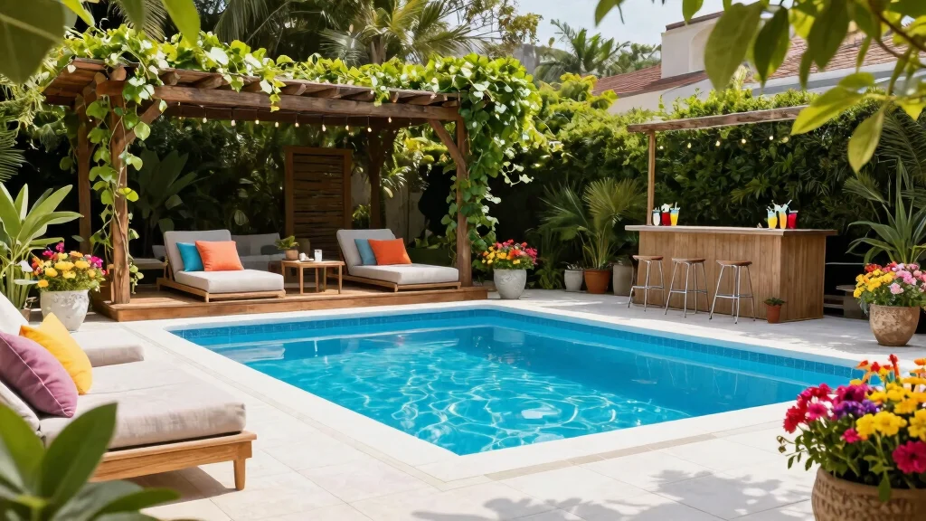 18 Backyard Pool and Patio Ideas for a Resort Style Escape