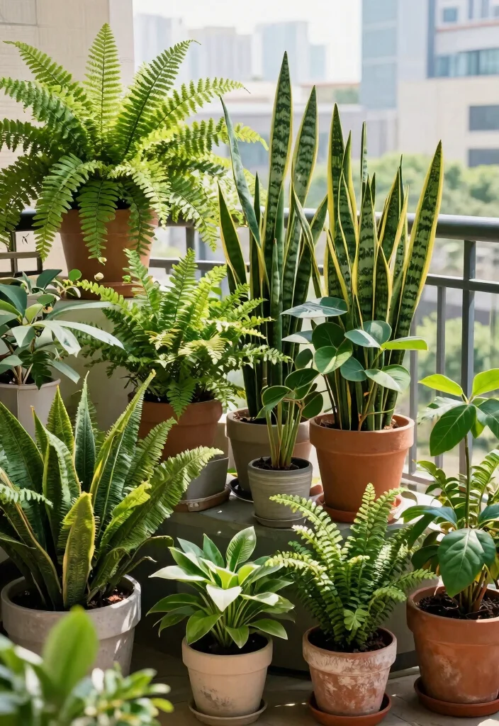 18 Container Flower Garden Ideas That Bloom Beautifully 66 18 Container Flower Garden Ideas That Bloom Beautifully - 16. Urban Jungle with Foliage 1