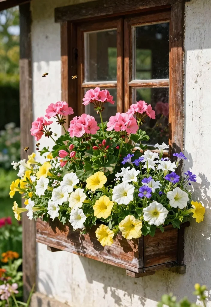18 Container Flower Garden Ideas That Bloom Beautifully 3 18 Container Flower Garden Ideas That Bloom Beautifully - 3. Window Box Wonders 1