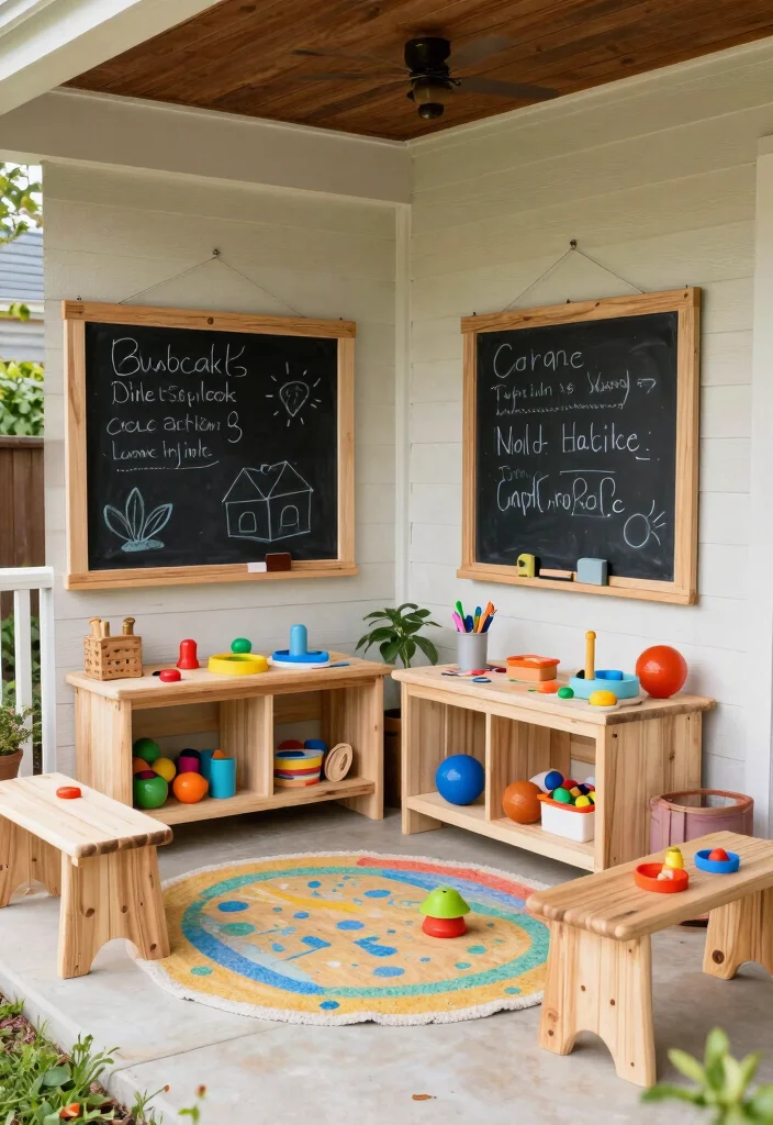 18 Cozy Front Porch 2026 Trending Ideas That Feel Warm & Welcoming - 16. Eco-Friendly Decor for Kids 1