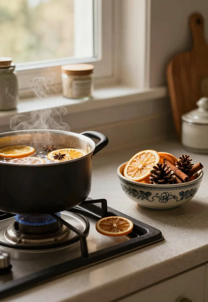 18 Farmhouse Christmas Decor Ideas That Feel Magical - 14. Seasonal Scented Accents 1