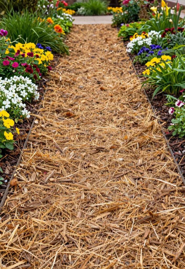 18 Front Walkway 2026 Trending Ideas That Instantly Elevate Your Entrance - 14. Eco-Conscious Mulching 1
