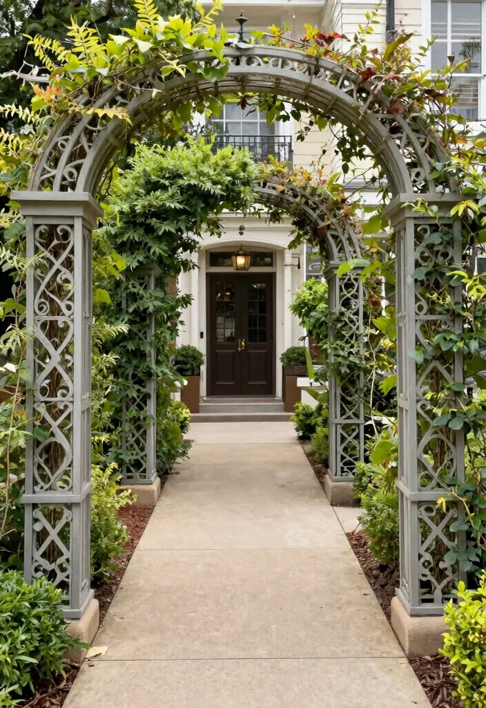 18 Front Walkway 2026 Trending Ideas That Instantly Elevate Your Entrance - 18. Boundary Enhancements 1