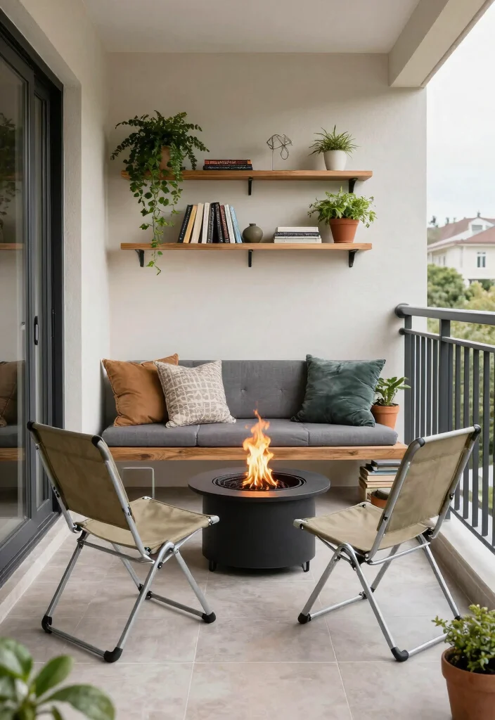 18 House Balcony Design Ideas That Elevate Your Exterior 50 18 House Balcony Design Ideas That Elevate Your Exterior - 10. Functional Multipurpose Space 1
