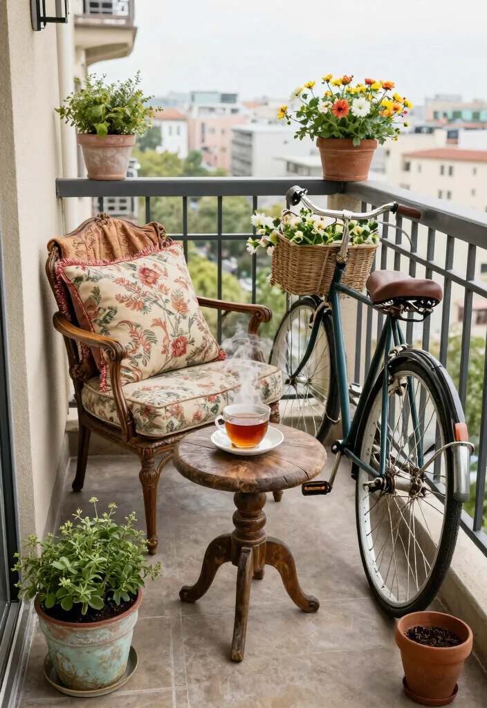 18 House Balcony Design Ideas That Elevate Your Exterior 53 18 House Balcony Design Ideas That Elevate Your Exterior - 13. Vintage Charm 1