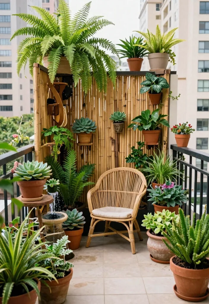 18 House Balcony Design Ideas That Elevate Your Exterior 12 18 House Balcony Design Ideas That Elevate Your Exterior - 2. Urban Jungle Retreat 1